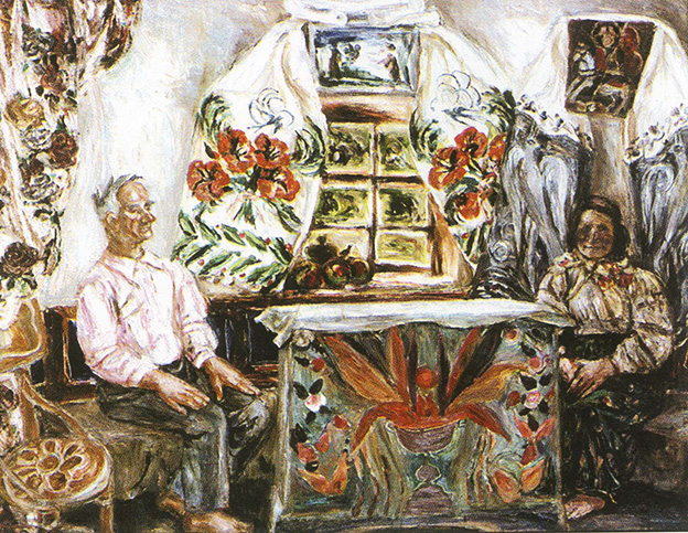 «Старі». 1989. Полотно, олія